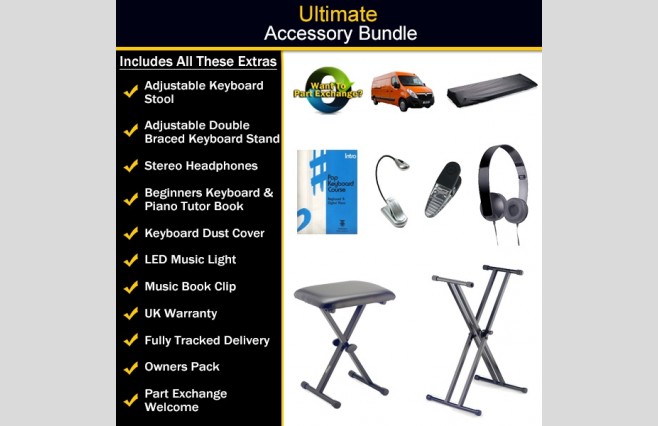 Portable Piano Accessory Bundle 2 - Ultimate - Image 1